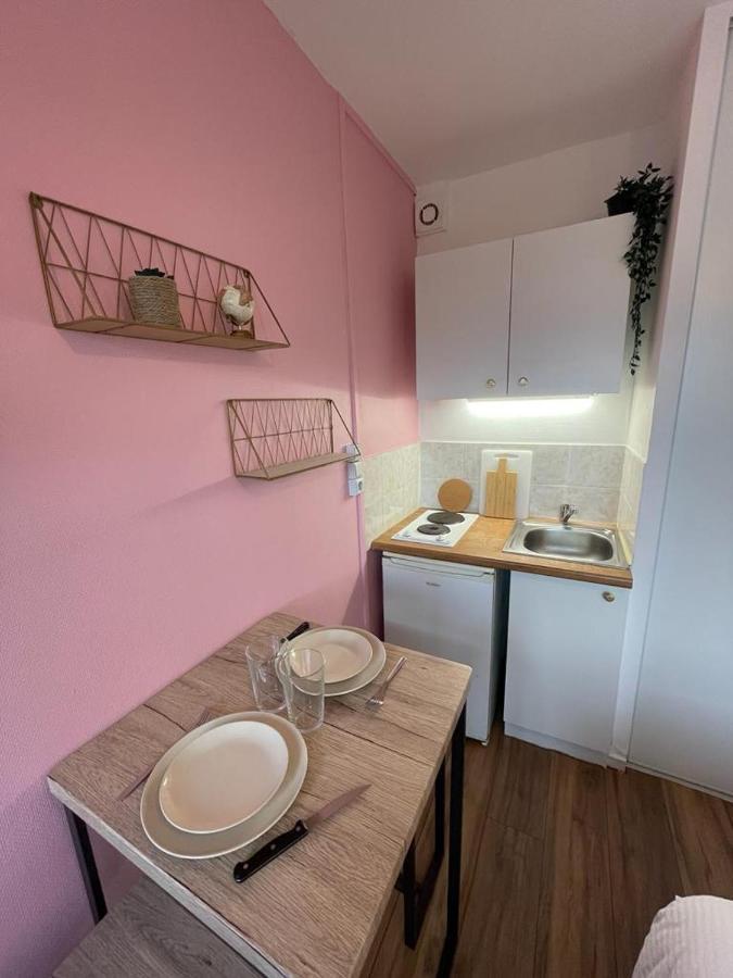 Rose, Studio Proche Centre Ville 凯恩 外观 照片